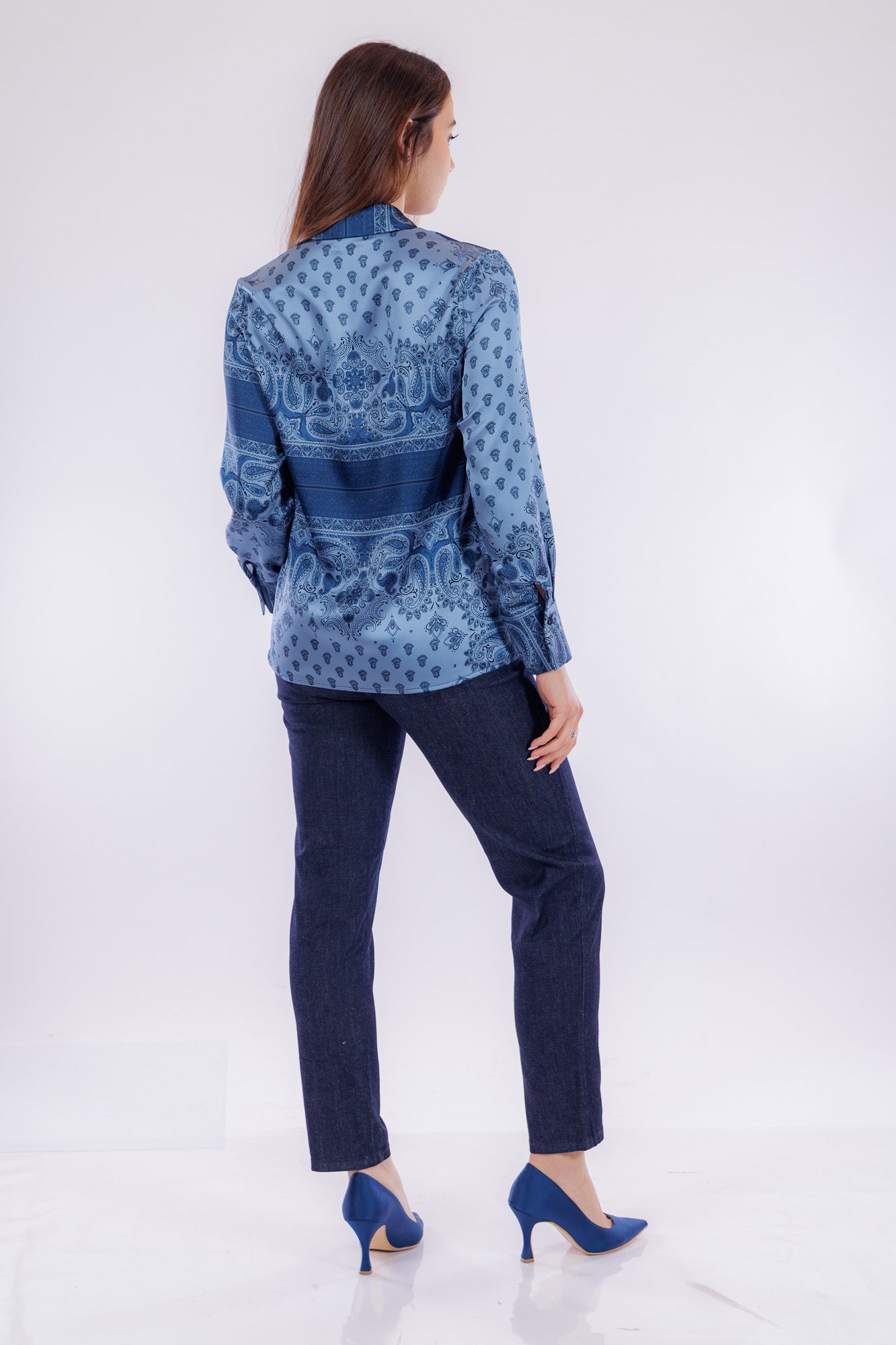 Camicia fantasia cashmere