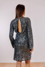 Miniabito paillettes