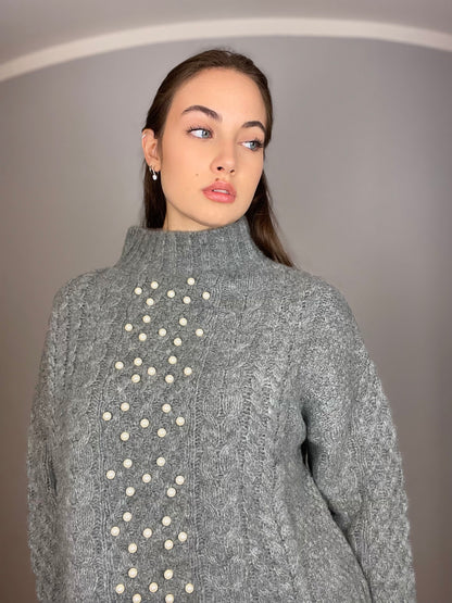 Maglione perle