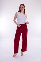 Pantalone ampio viscosa