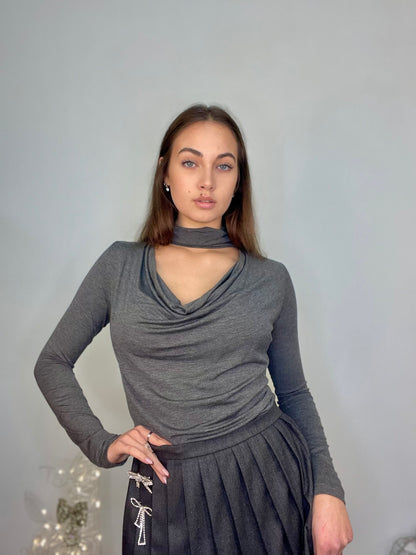 Maglia doppio scollo