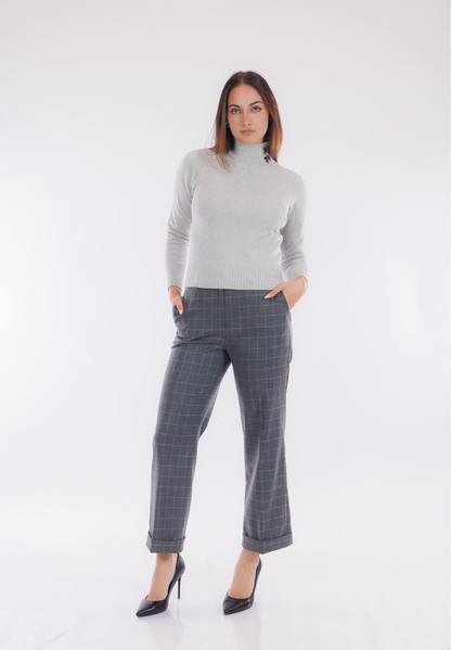 Pantalone palazzo finestrato