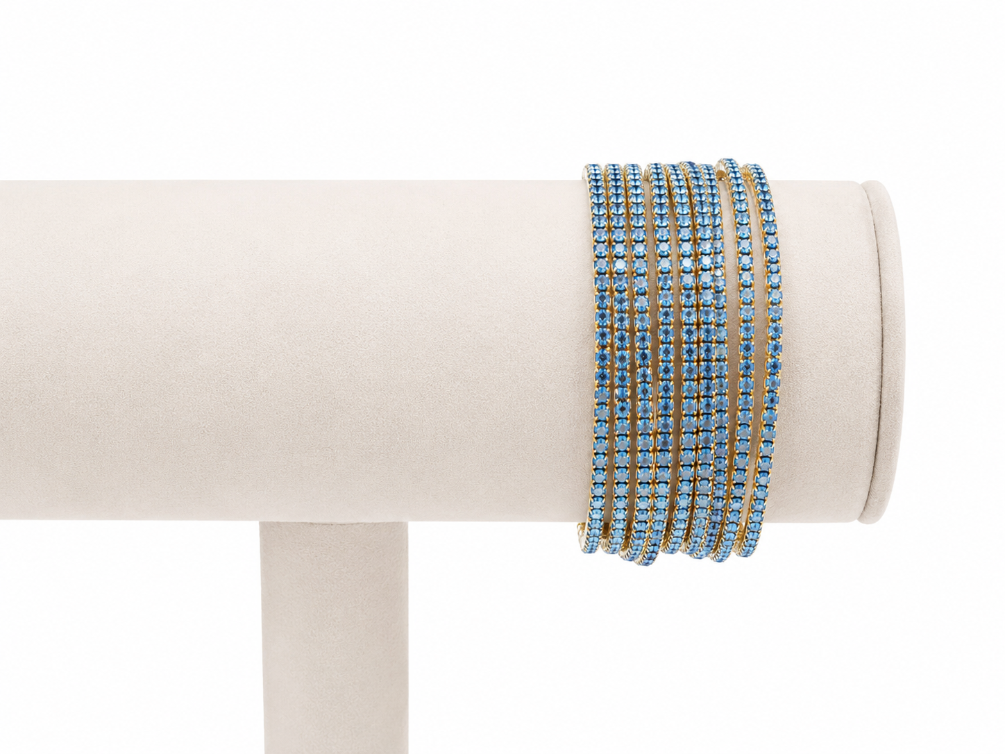 Bracciali multifilo strass