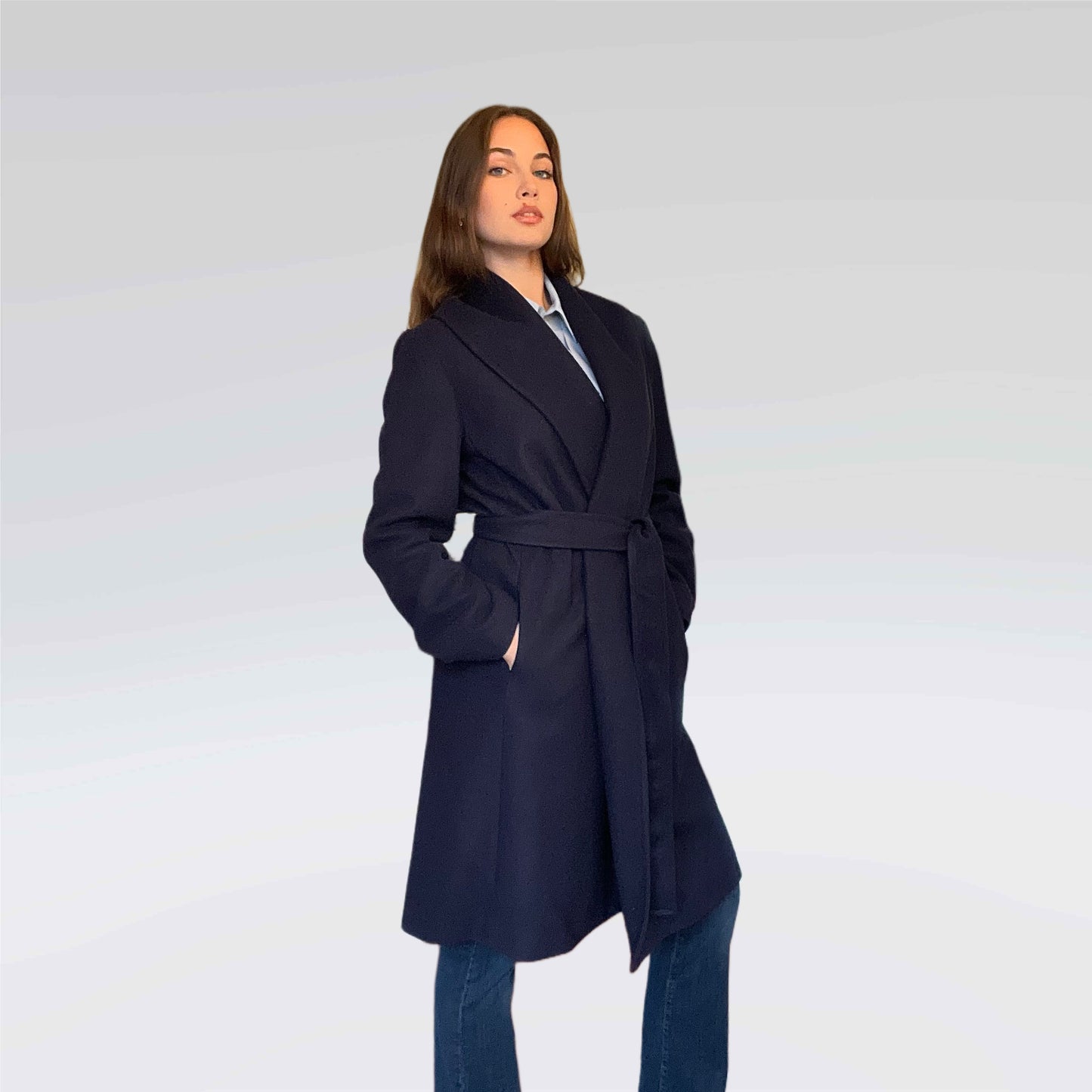 Cappotto a vestaglia