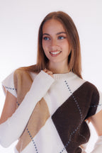 Maxi gilet con manicotti