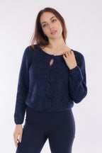 Giacchina coreana lurex