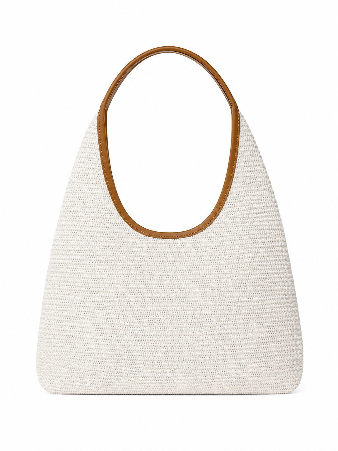 Borsa rafia e pelle