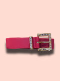 Cintura fibbia brillanti
