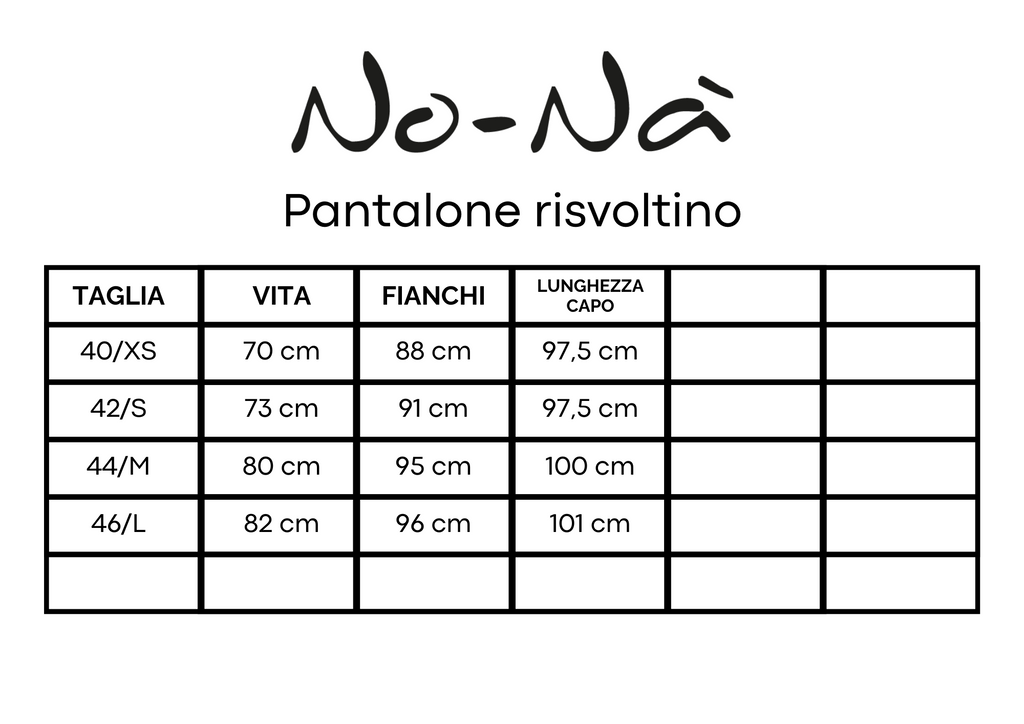 Pantalone con risvolto milanino