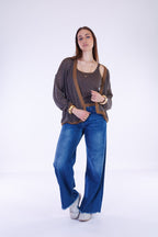 Cardigan over twinset