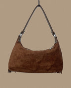 Borsa suede frange