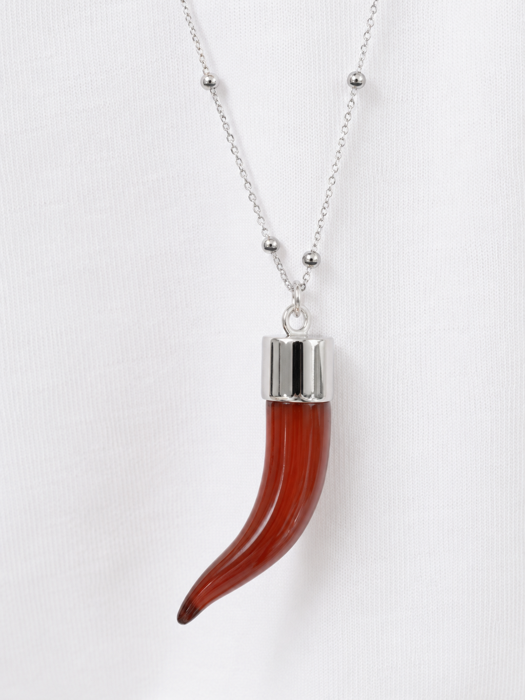 Collana lunga cornetto