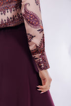 Camicia fantasia cashmere