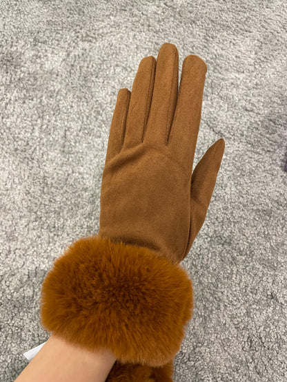 Guanti pelliccia