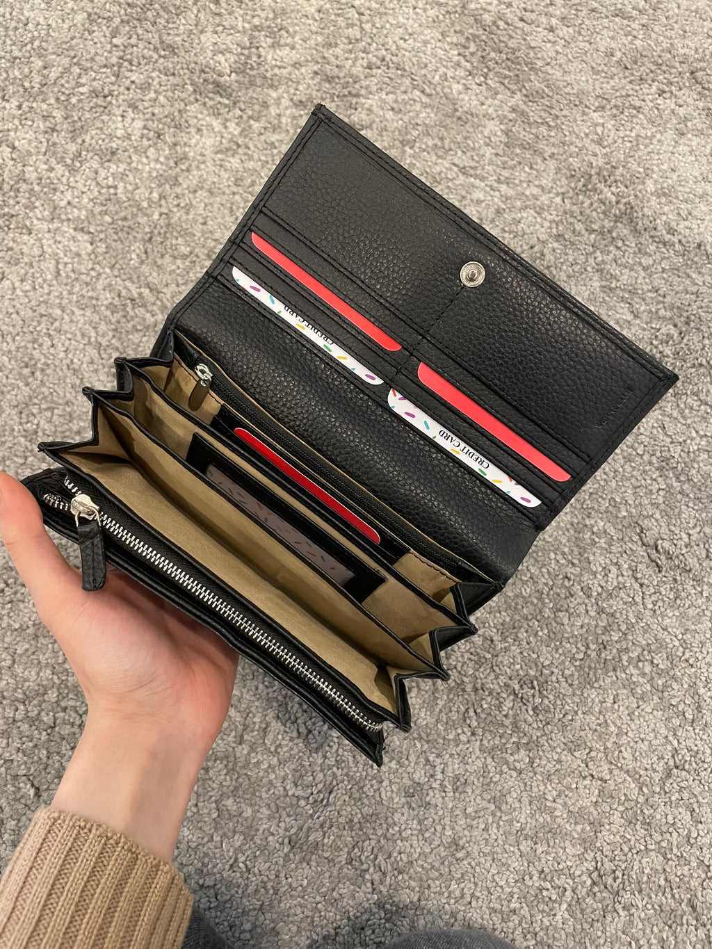 Portafoglio vera pelle