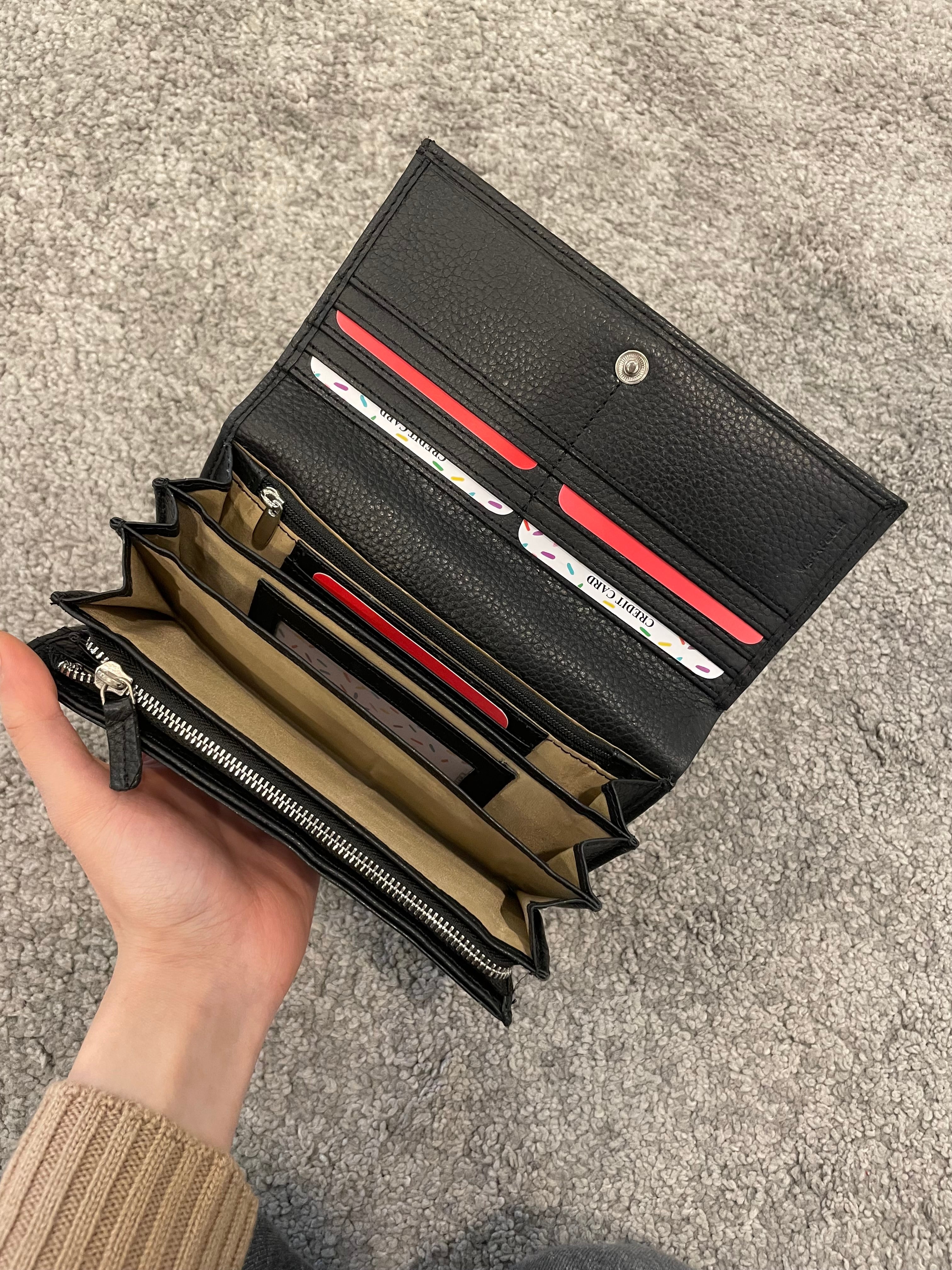 Portafoglio vera pelle