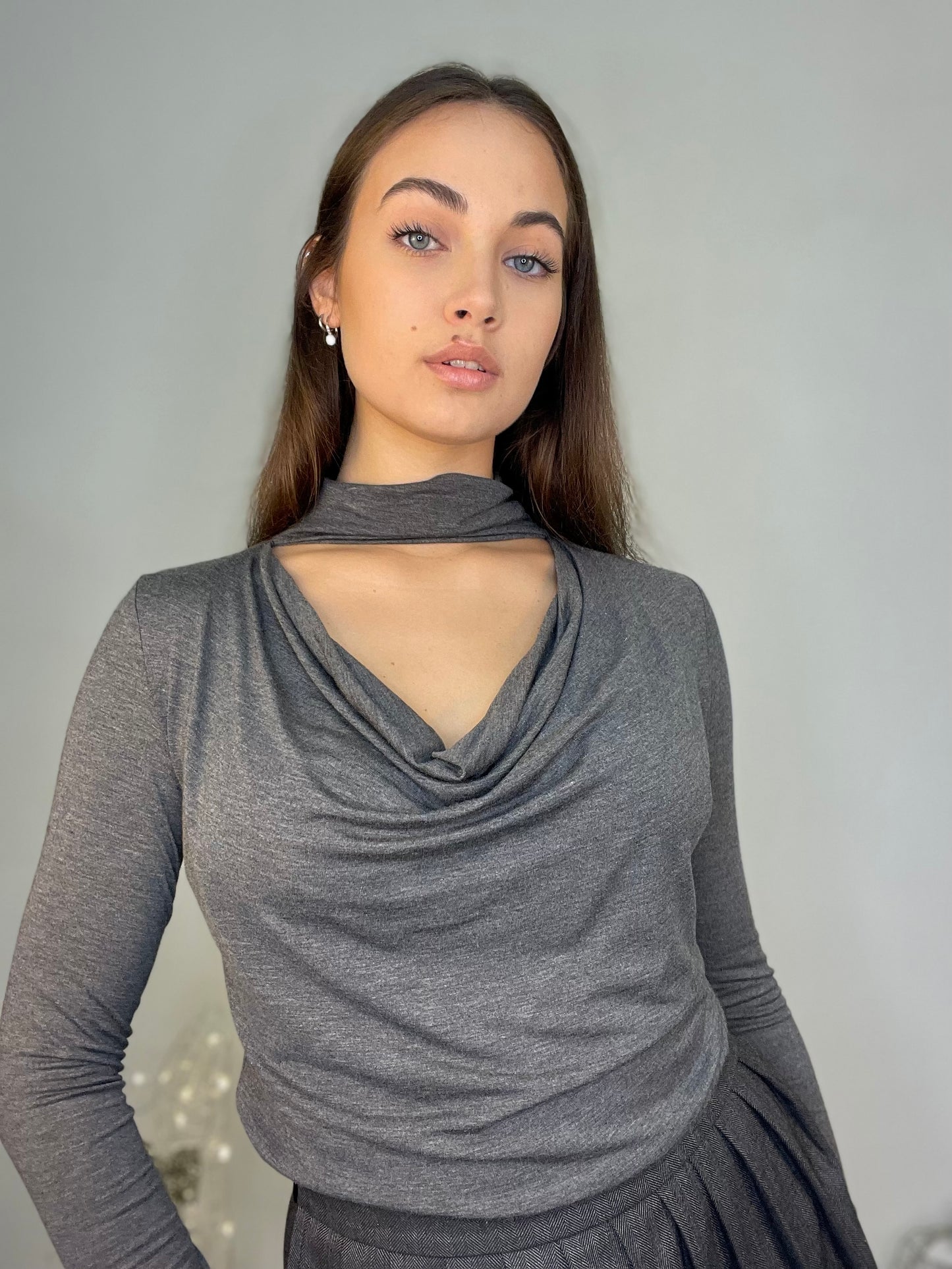 Maglia doppio scollo