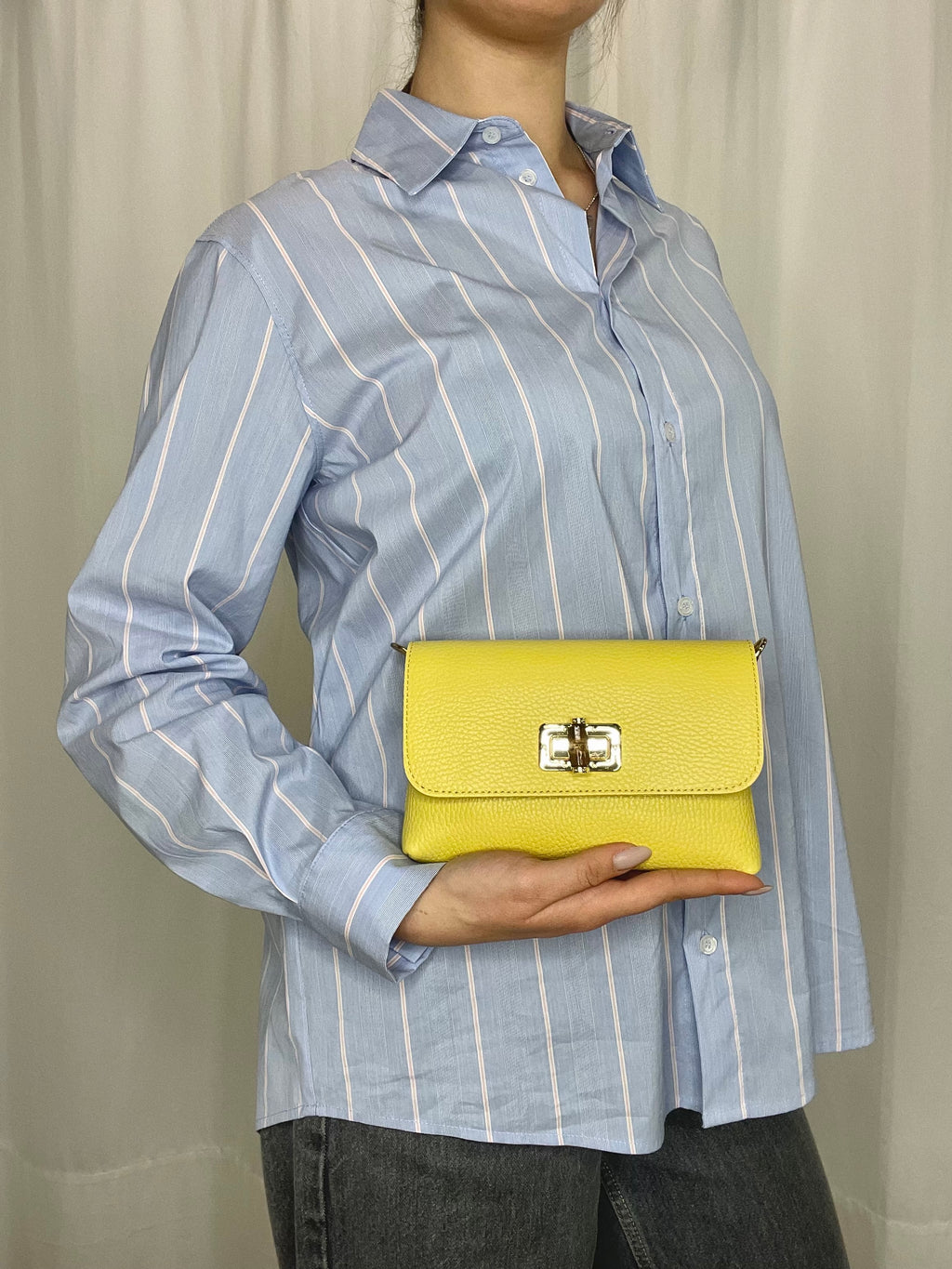 Mini pochette vera pelle