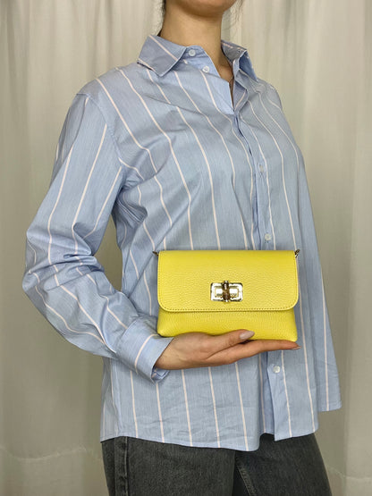 Mini pochette vera pelle