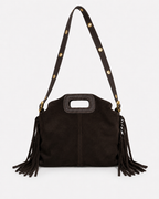 Borsa vera pelle suede