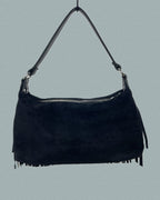 Borsa suede frange