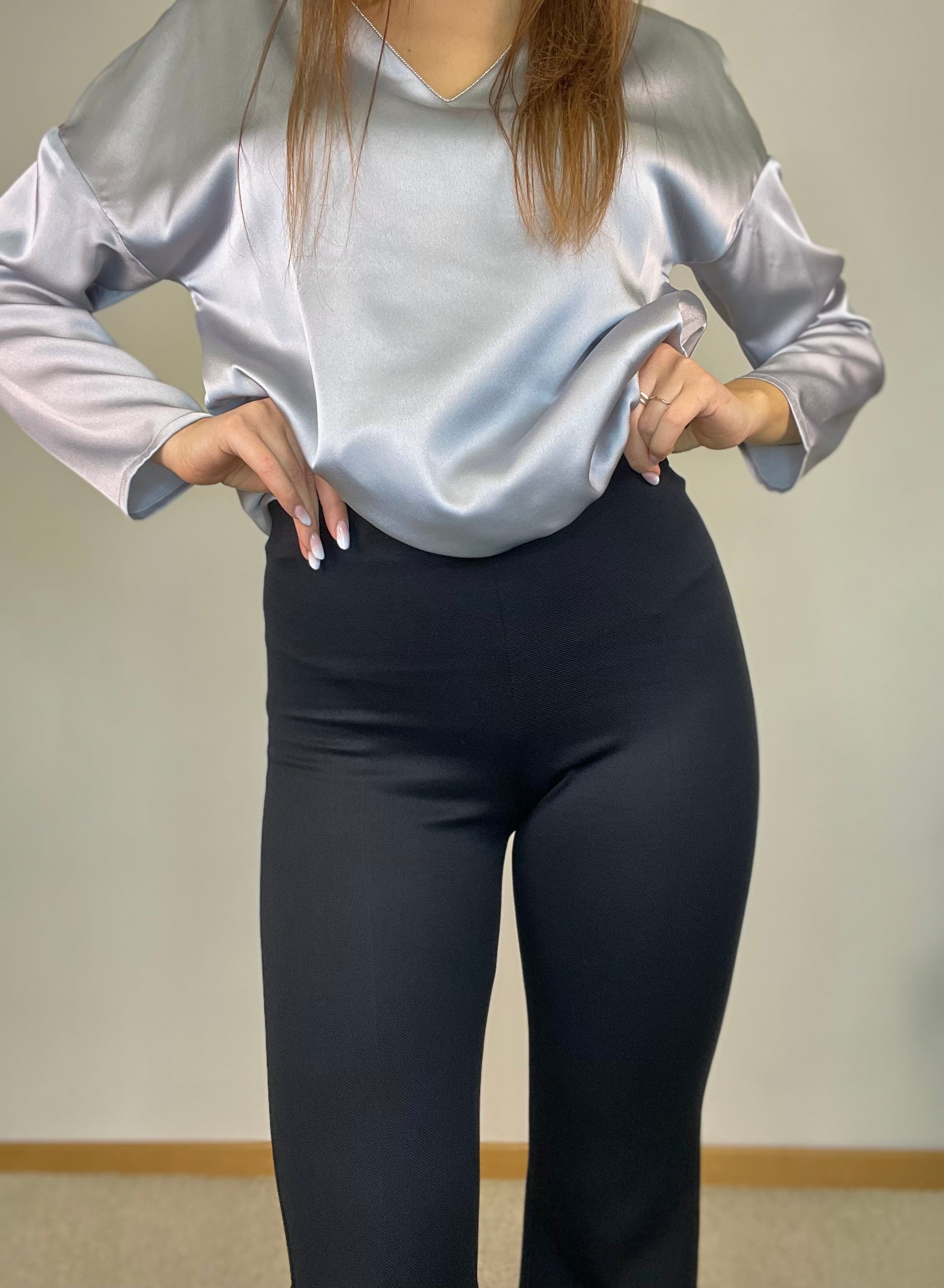 Pantalone flare cavallery