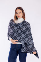 Sciarpa jacquard double face