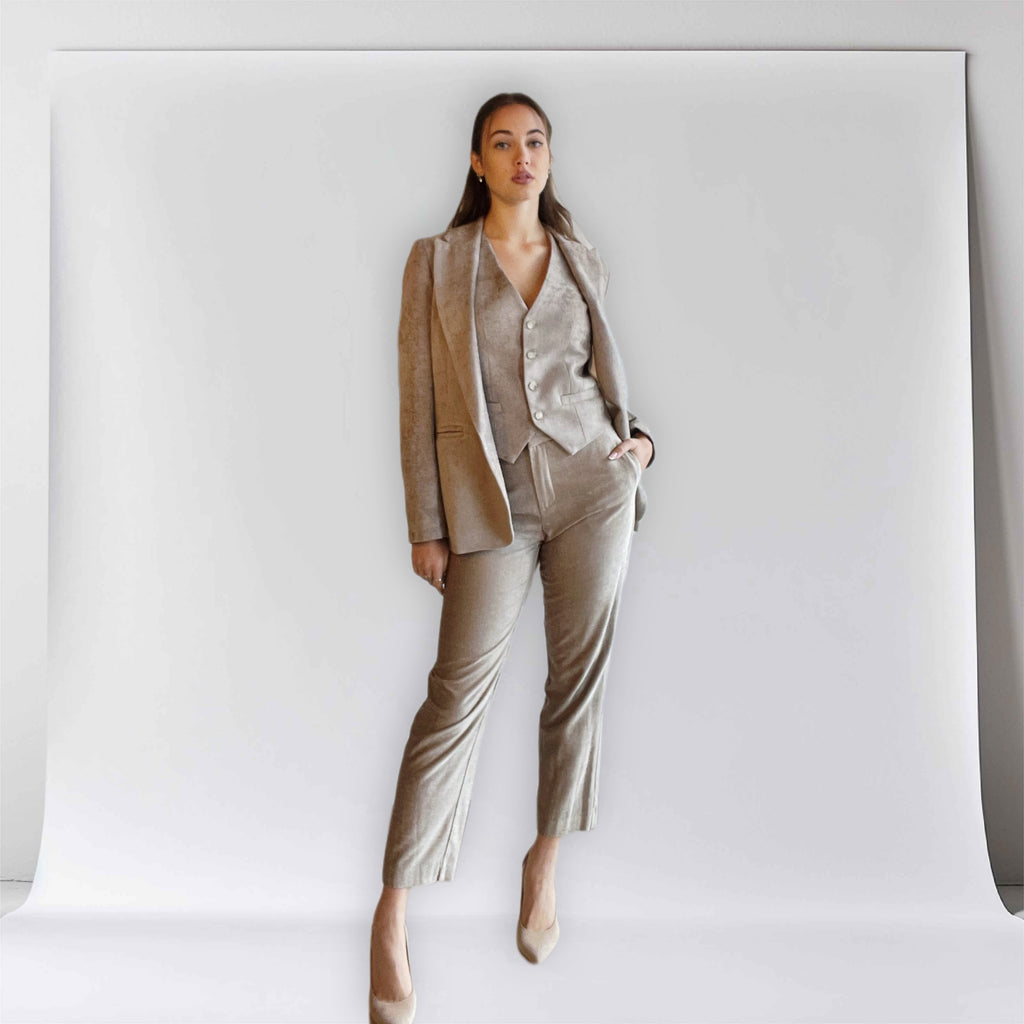 Completo velluto viscosa