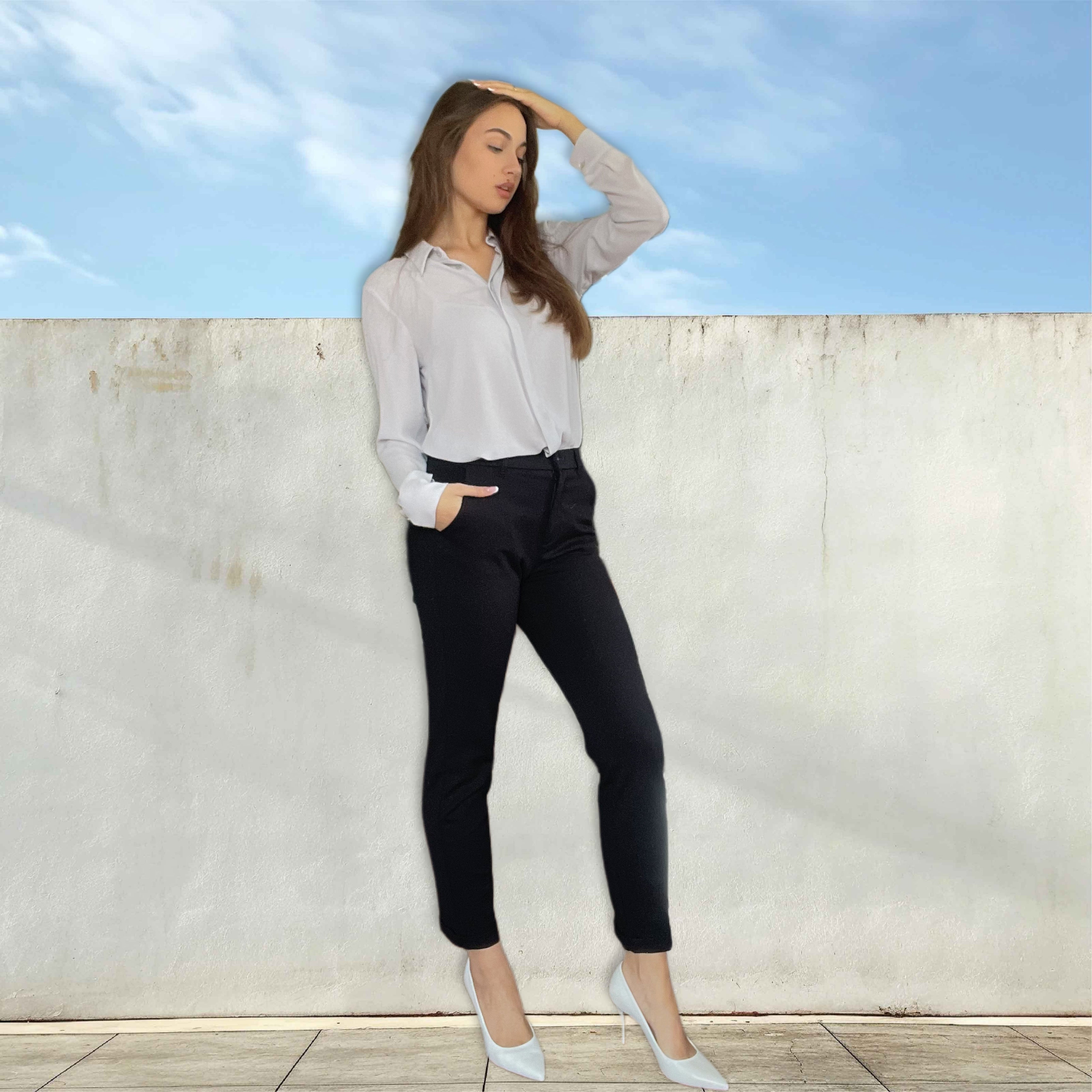 Pantalone punto Milano risvoltino