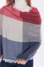 Sciarpa righe diagonali