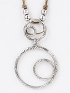 Collana doppio ciondolo