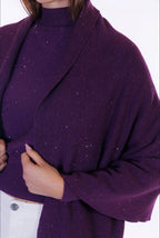 Sciarpa frange e paillettes