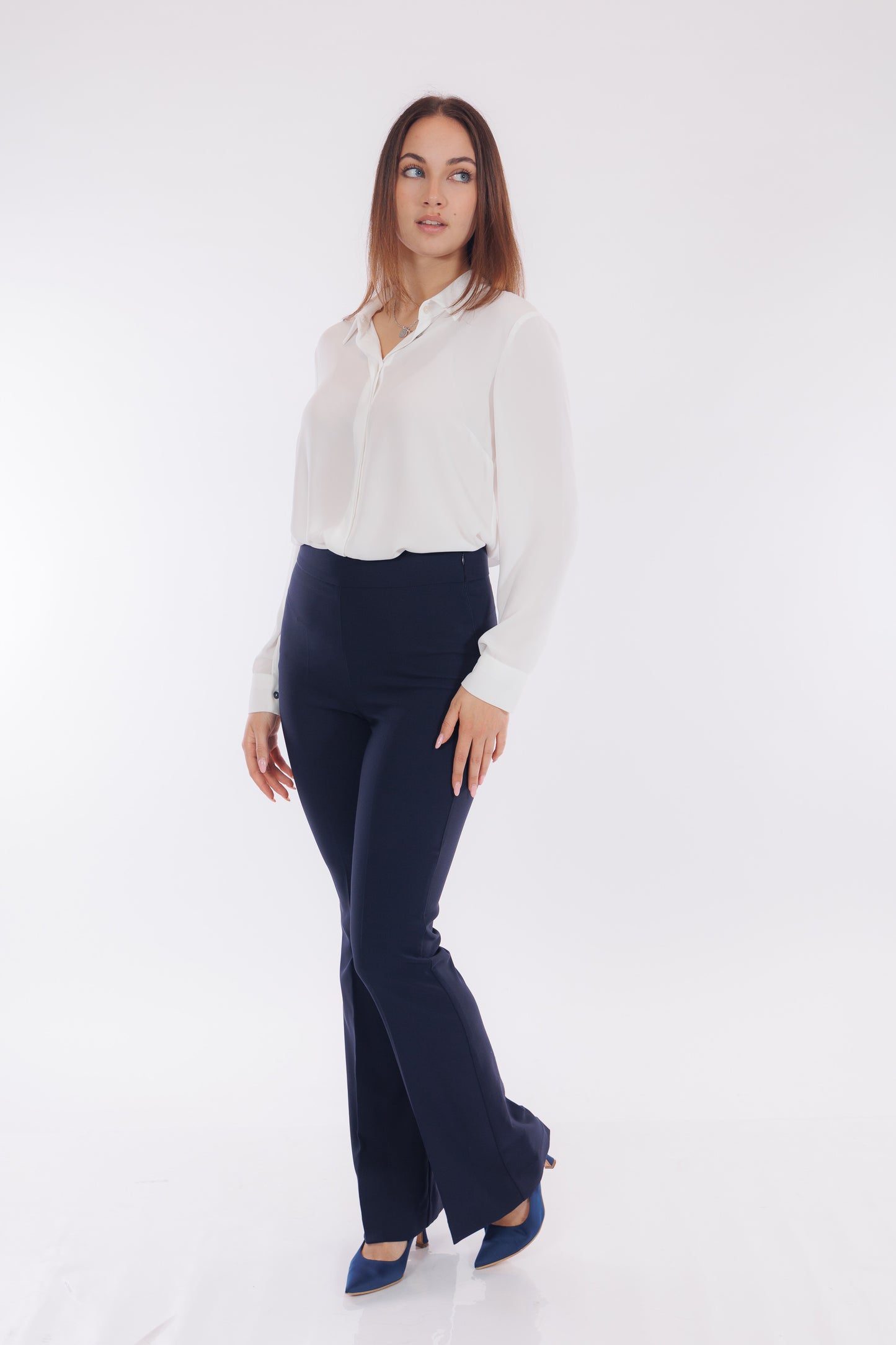 Tailleur pantalone flare