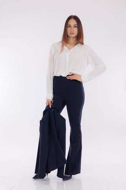 Tailleur pantalone flare