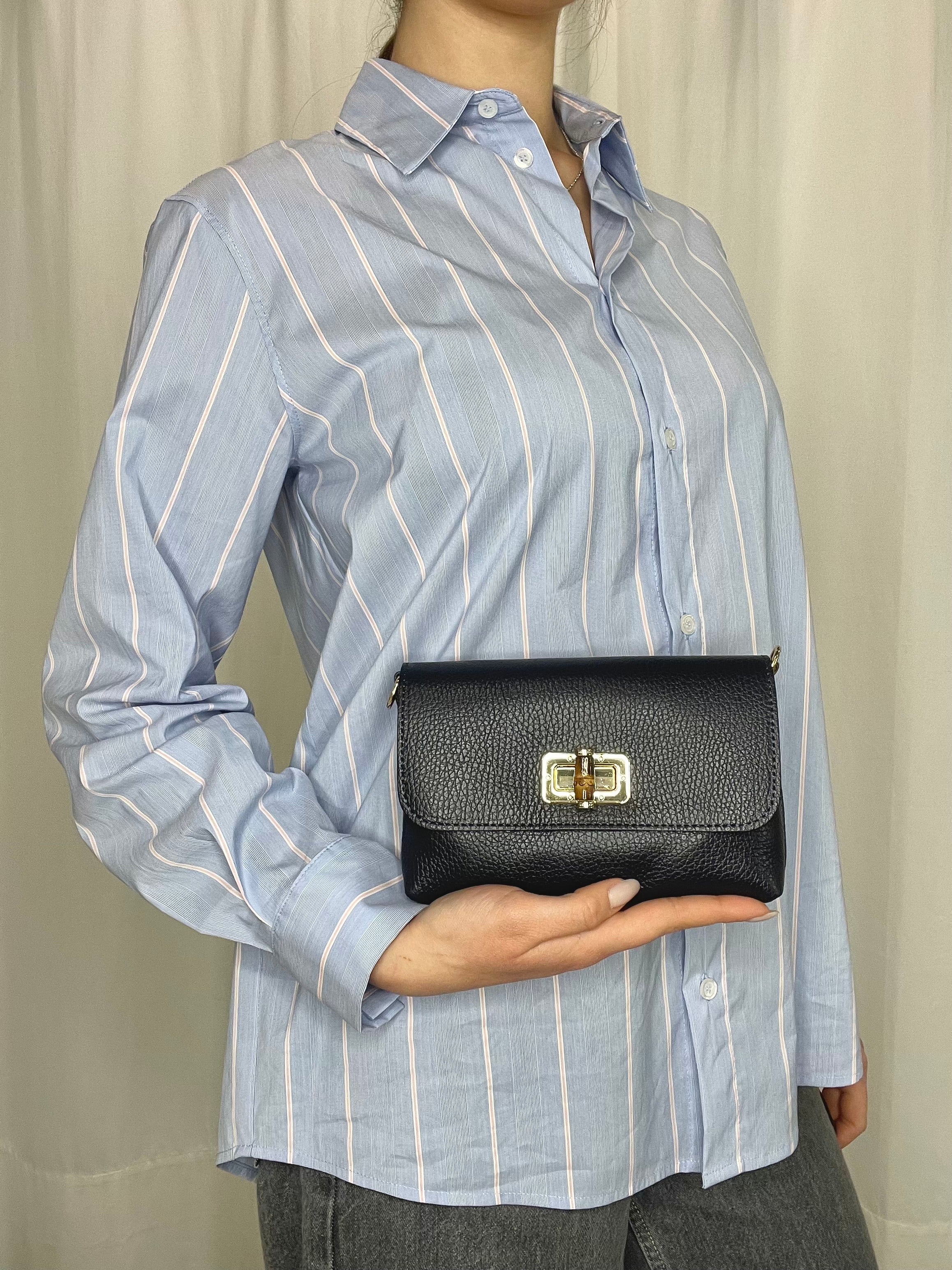 Mini pochette vera pelle