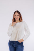 Maglia scatolina spalmata