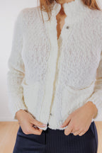 Giacca merinos bouclè