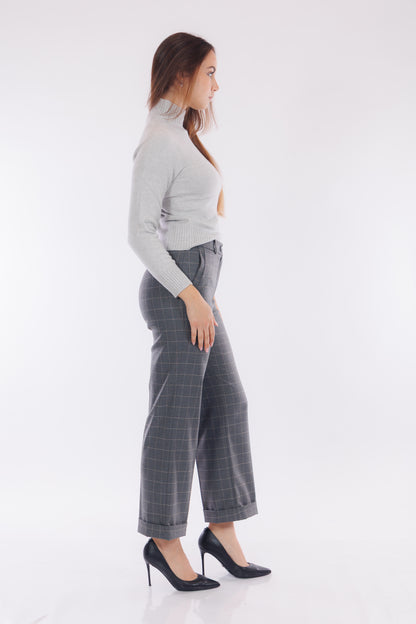 Pantalone palazzo finestrato