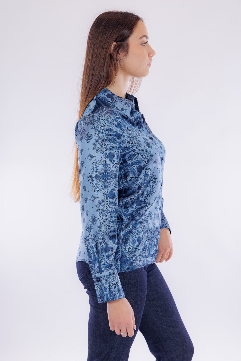 Camicia fantasia cashmere