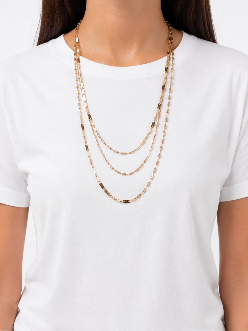 Collana tre fili