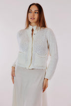 Giacca merinos bouclè