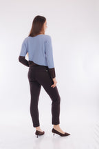 Pantalone chino risvolto