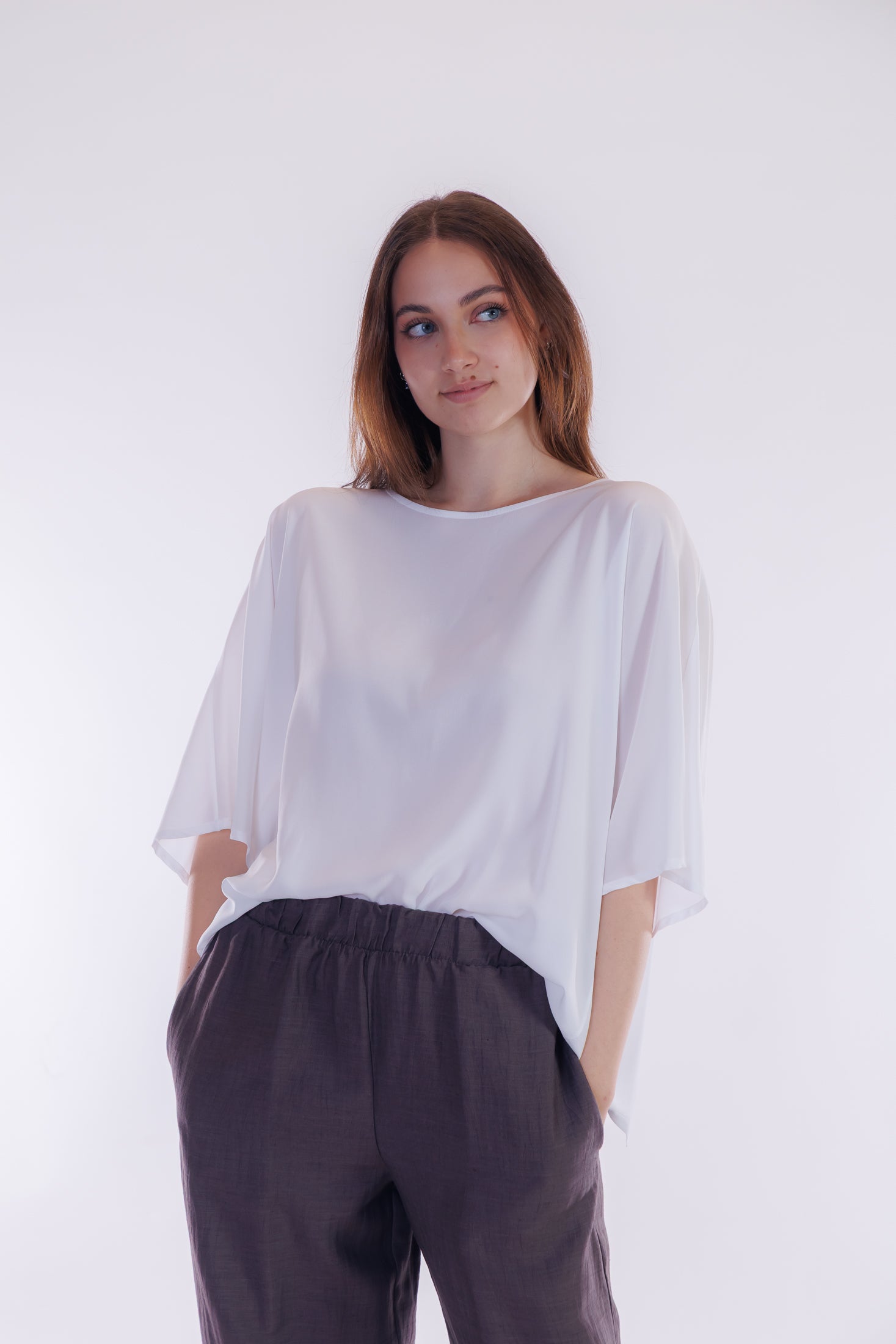 Blusa apertura dietro