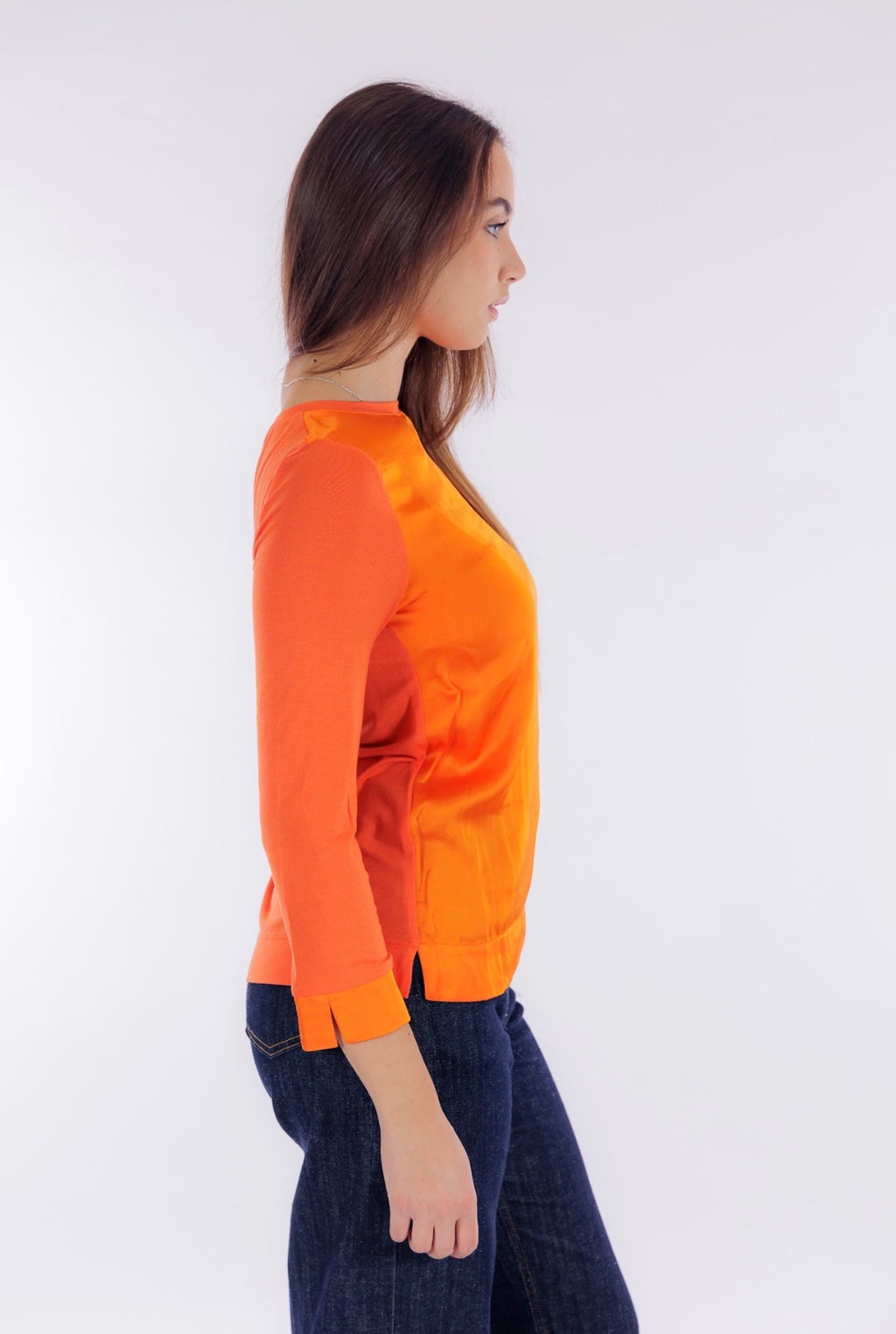 Maglia raso e jersey maniche 3/4