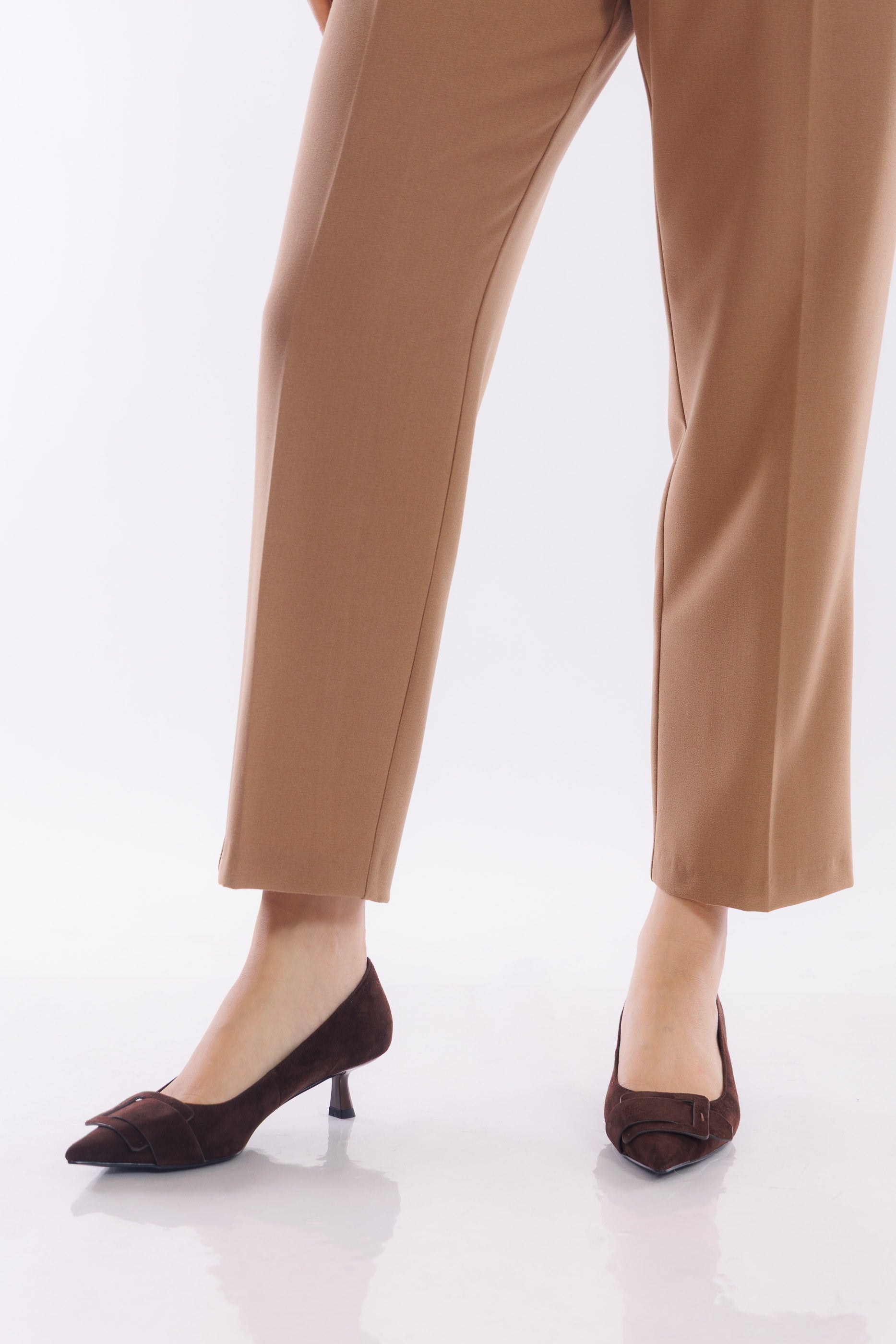 Pantalone pinces flanella