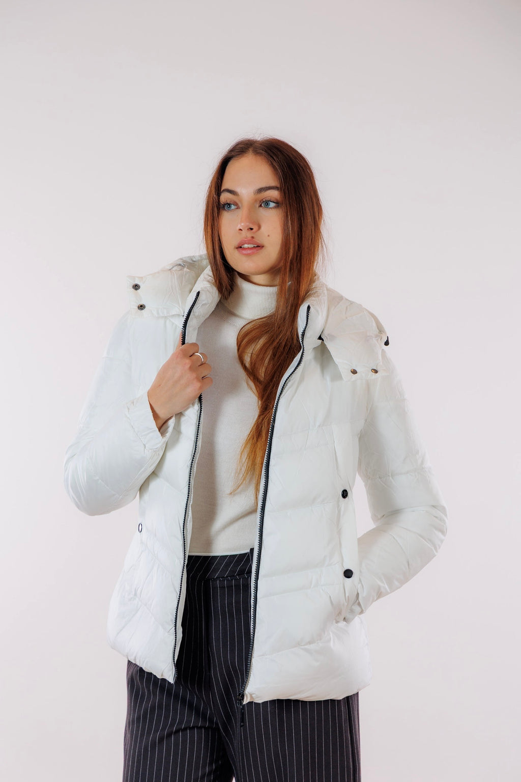 Giaccone cappuccio removibile