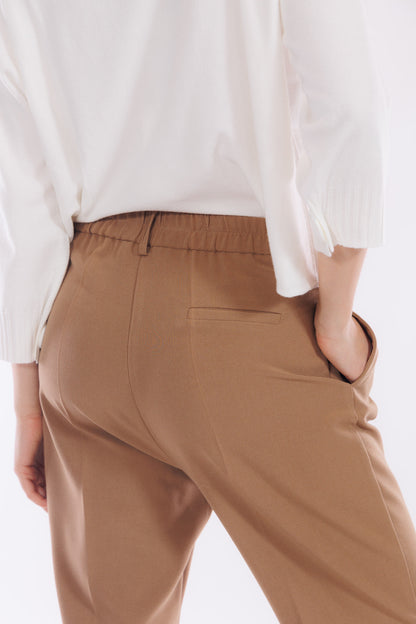 Pantalone pinces flanella