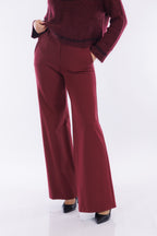 Pantalone largo punto milano