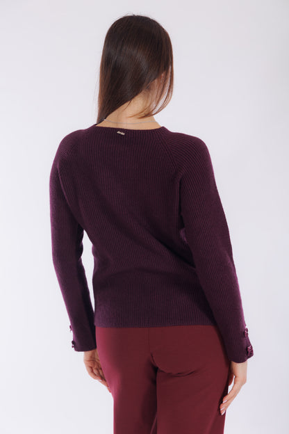 Maglia fiocchi polsi