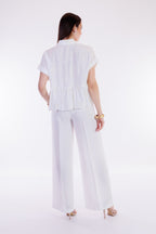 Camicia balza ricami